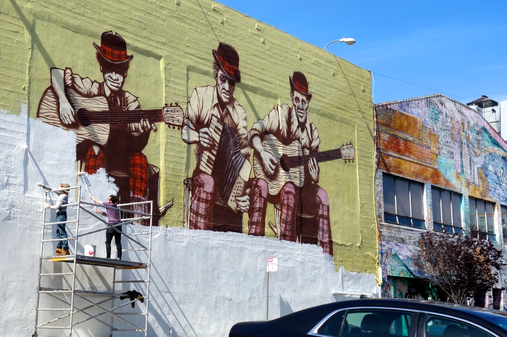 Polk Street Banjo Art