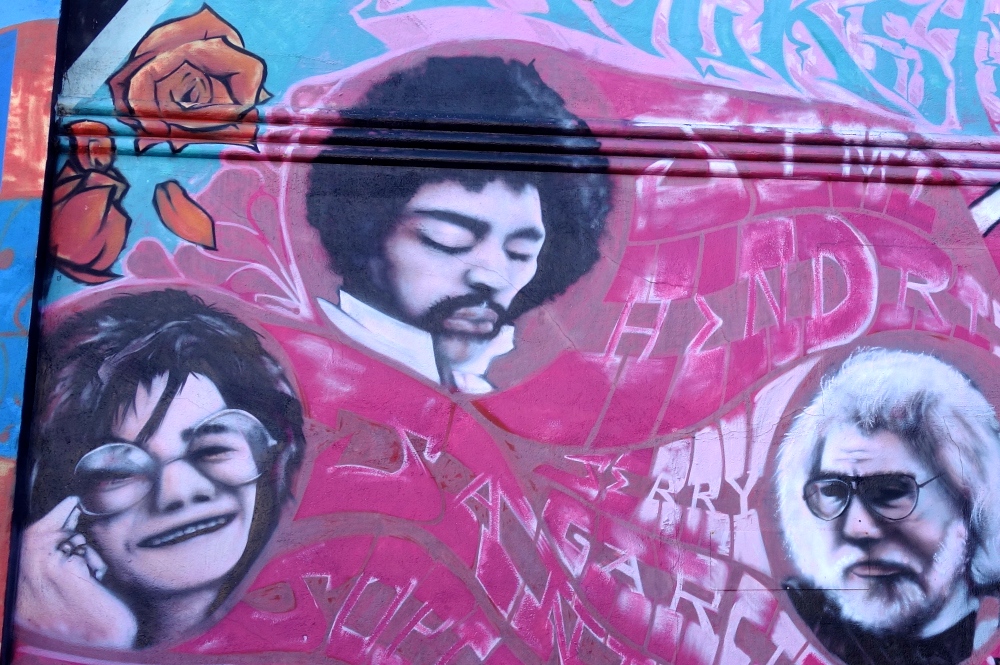 Haight Music Mural