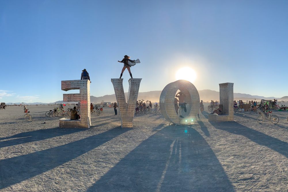 Burning Man Love